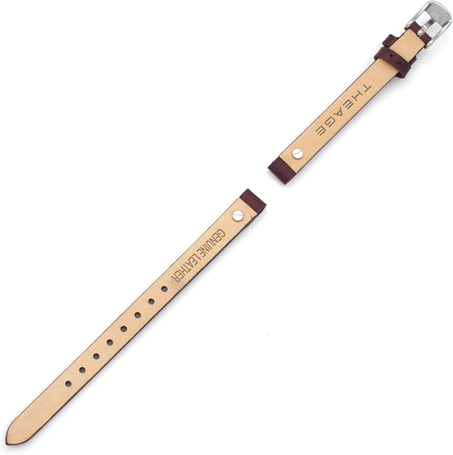 Strap Replacement for Fossil ES3148 ES4119 ES4176 ES3262 ES3077 peninsula nest 8mm Spring Bar Genuine Leather Watch 