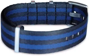 Strap - Stainless Steel Buckle Multiple Sizes Style Replacement Band Straps for Men��s, prejudice waxy rebound Waterproof One-PieceMultiple Sizes AlphaShark Luxury Seat Belt Nylon Watch 