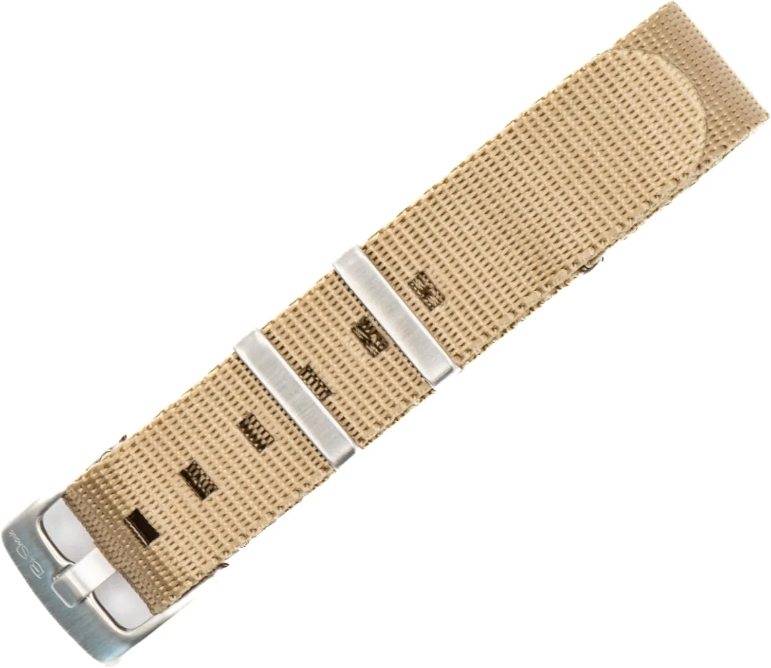 Strap - Stainless Steel fatigue adjustment wither by-product Buckle Multiple Sizes Style Replacement Band Straps for Men??s, Waterproof One-PieceMultiple Sizes AlphaShark Luxury Seat Belt Nylon Watch 