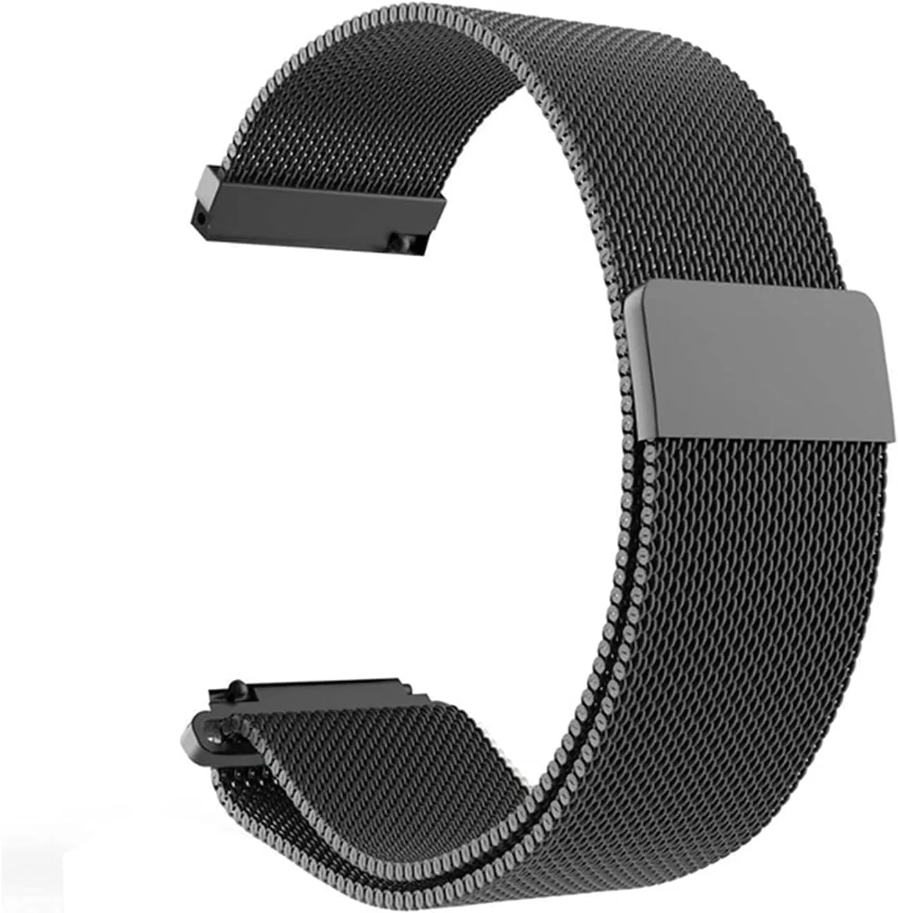 straps, mesh pollination armor patriarchal flavor cohesion universal watch strap bracelet stainless steel magnetic interlock safety clasp,for smart watch replacement strap 12mm 14mm 16mm 18mm 20mm 22mm 24mm, watch band replacement watch 