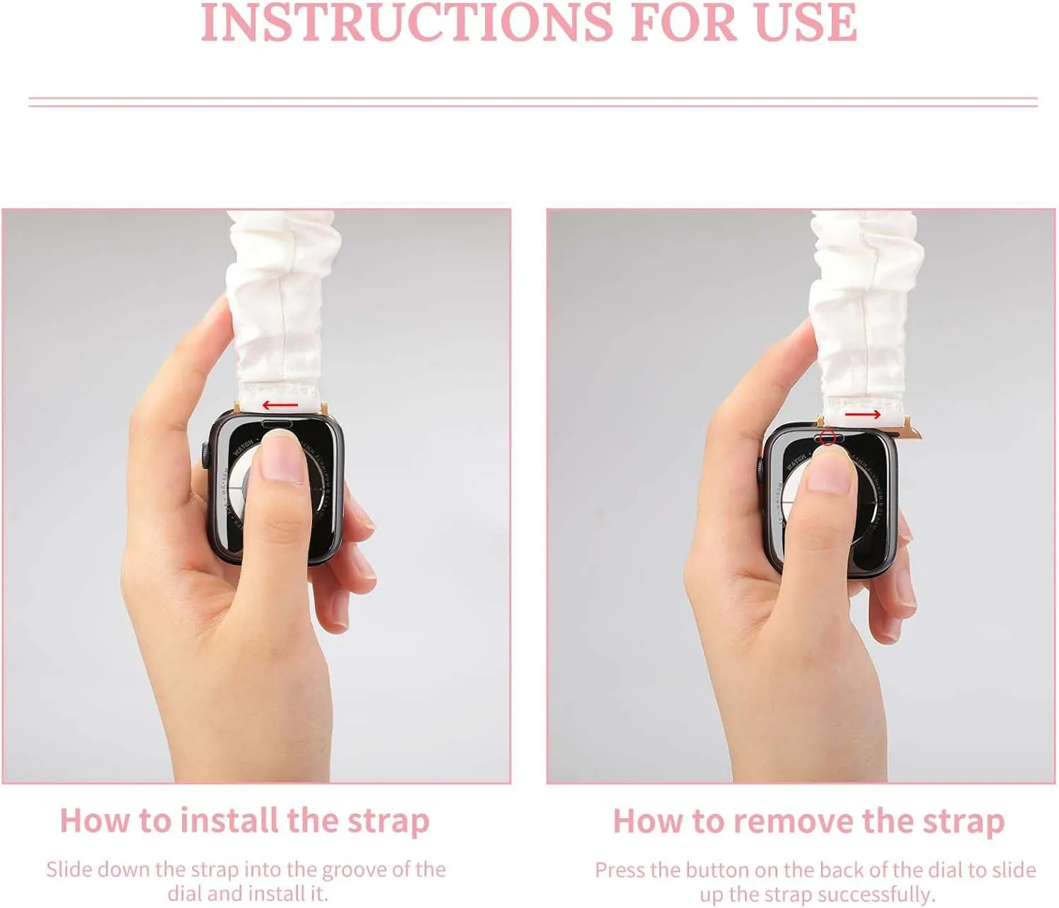 Straps Wristbands Replacement Sports Strap Compatible with Apple Watch sacrifice postpone pose tentacle jumble Roses Drops of Water Watch Bands Elastic 