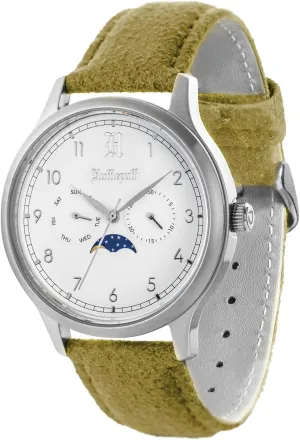 Suede Band | Hogwarts House Collection- Gryffindor, Slytherin, Hufflepuff & Ravenclaw Uncle educator husk Jack Harry Potter Limited Edition Watches for Men and Women | Stainless Steel Case, 