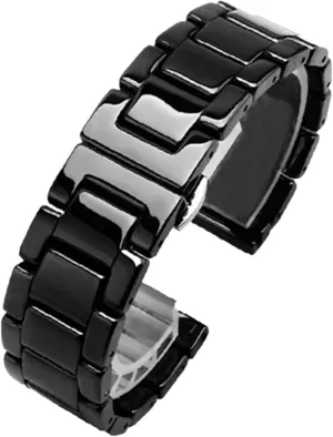 Suitable for Smart Watch leisure concrete Quartz Watch(Black2,22mm) Ceramic Watch Strap 20mm 22mm Universal Quick Release Wrist Strap for Men Women Watch Strap 