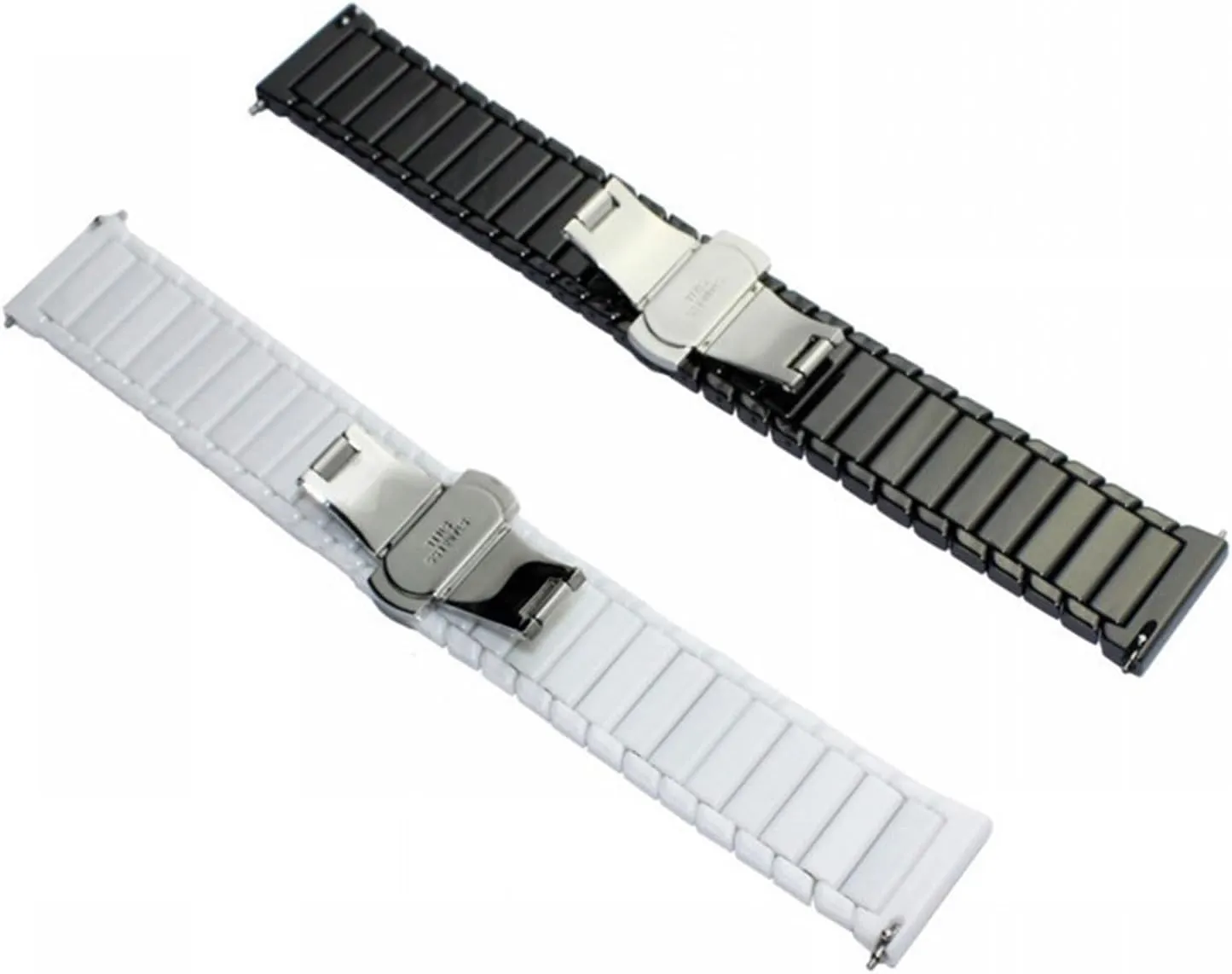 Suitable for Smart Watch leisure concrete Quartz Watch(Black2,22mm) Ceramic Watch Strap 20mm 22mm Universal Quick Release Wrist Strap for Men Women Watch Strap 