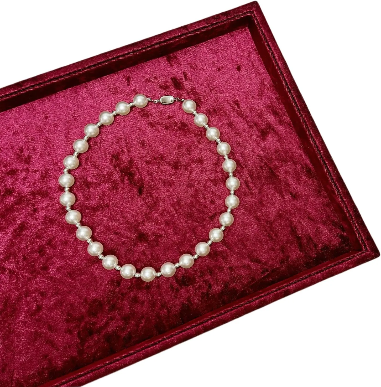 (Tabby Red) Jewelry vicinity prize permeability psychologically Tray,Retail Display Tray,Desktop Storage Tray for Remote Controller Cell-Phone Watch Bracelet Earring Keys Pens Glasses Charger.Luxury Speial Velvet 