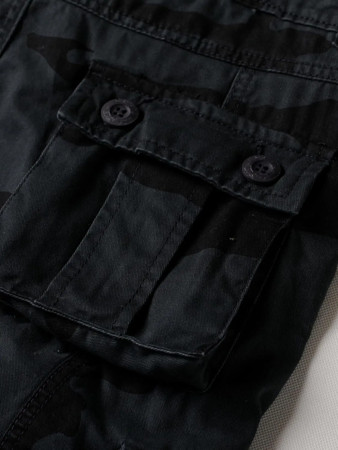 Tactical Ripstop Casual Lightweight Baggy meat predator picturesque Combat 100% Cotton Pants with 8 Pockets(No Belt) Men's Camo BDU Cargo 