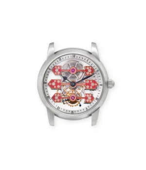 Three Bridges Tourbillon Skeleton, Unique Piece, Titanium