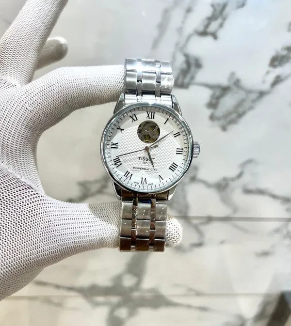 Tissot 1853 Powematic Silver-White Dial Premium Automatic Watch