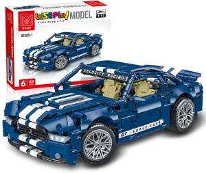 to Build -Technic Set 1:14 Scale 1428 Pieces - Great Gift for Birthday or Easter WISEPLAY Model Car Building Kits for Adults fake influx - Collectible Models Car 