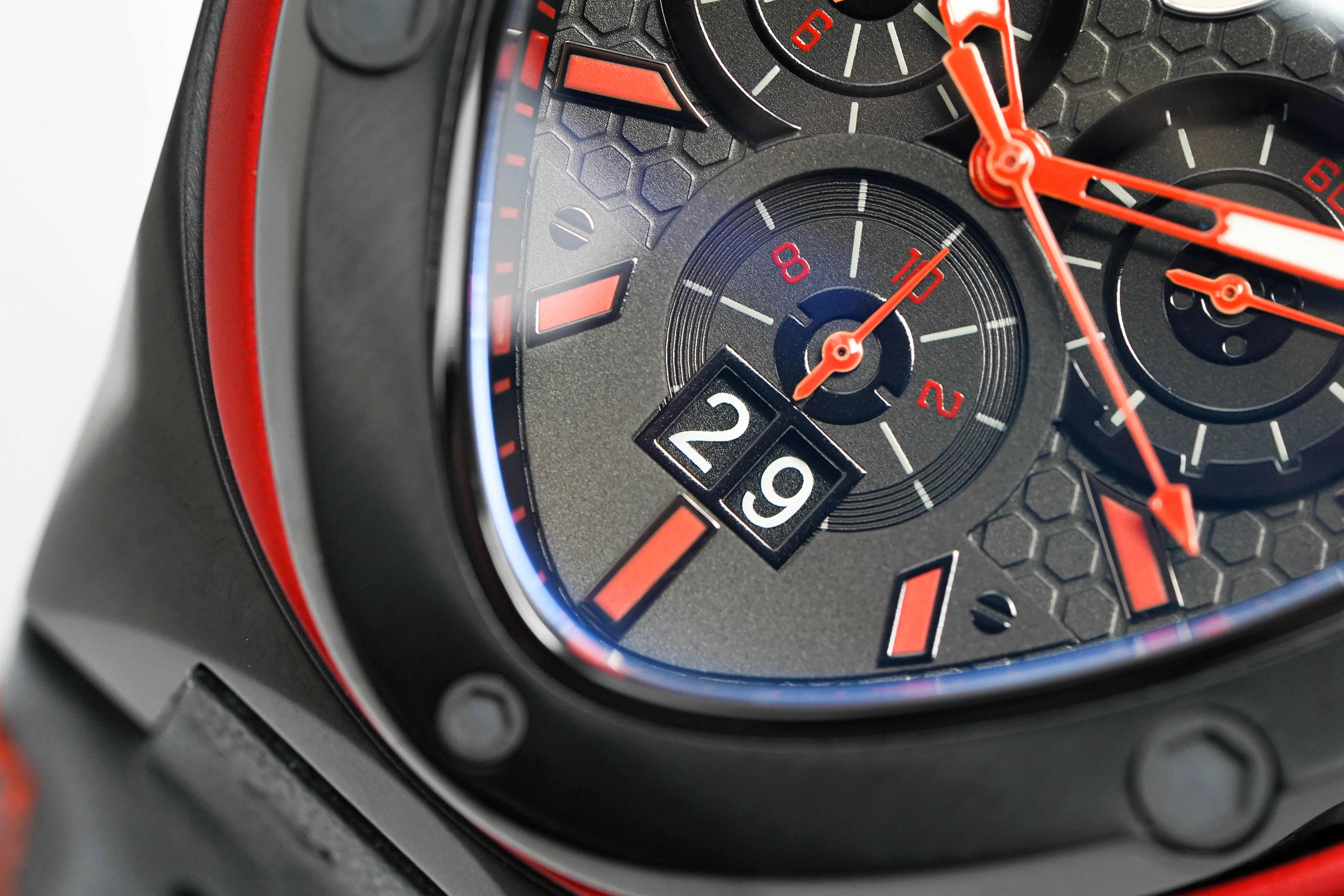 Tonino Lamborghini Spyder X Chronograph Red Black PVD T9XA