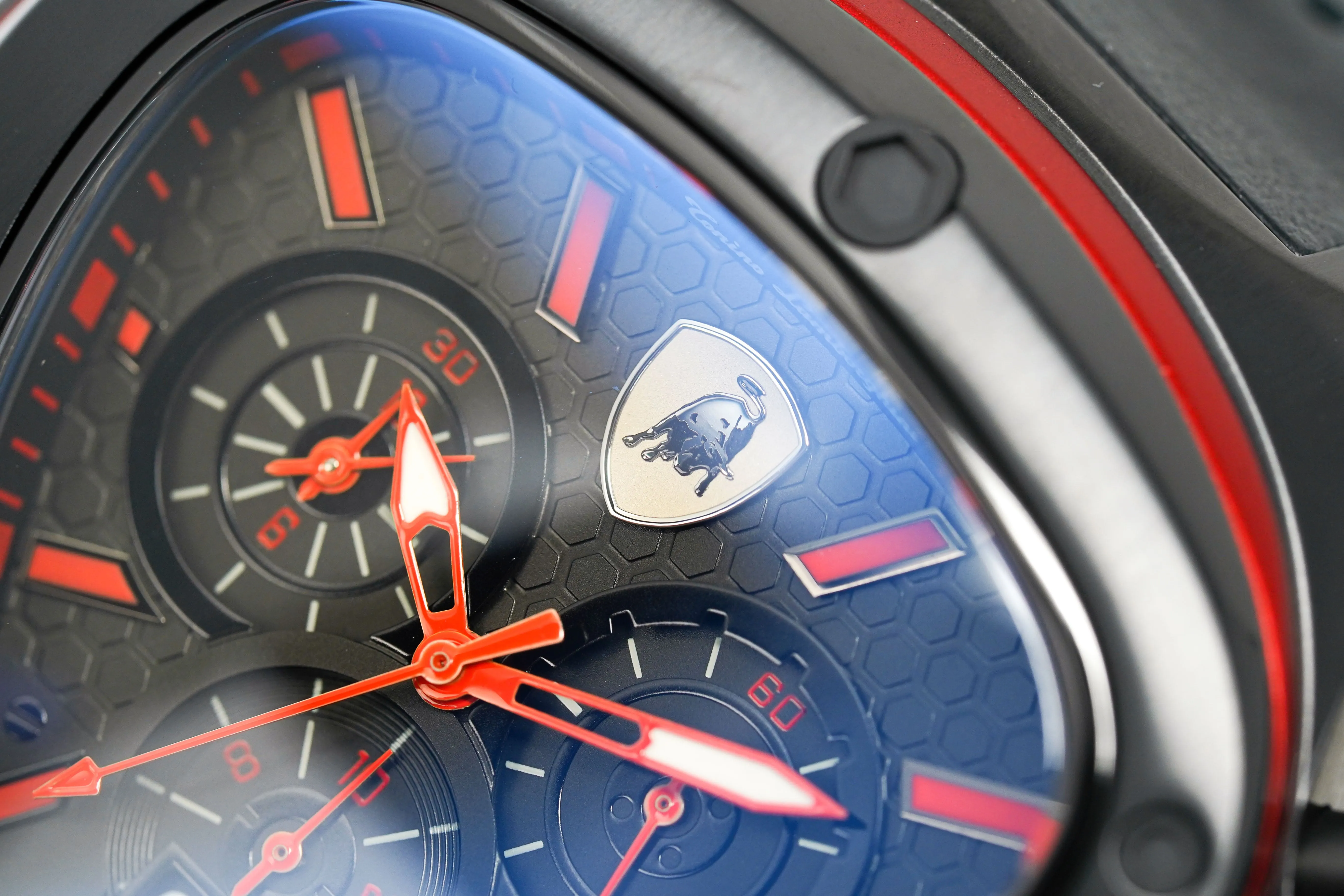 Tonino Lamborghini Spyder X Chronograph Red Black PVD T9XA