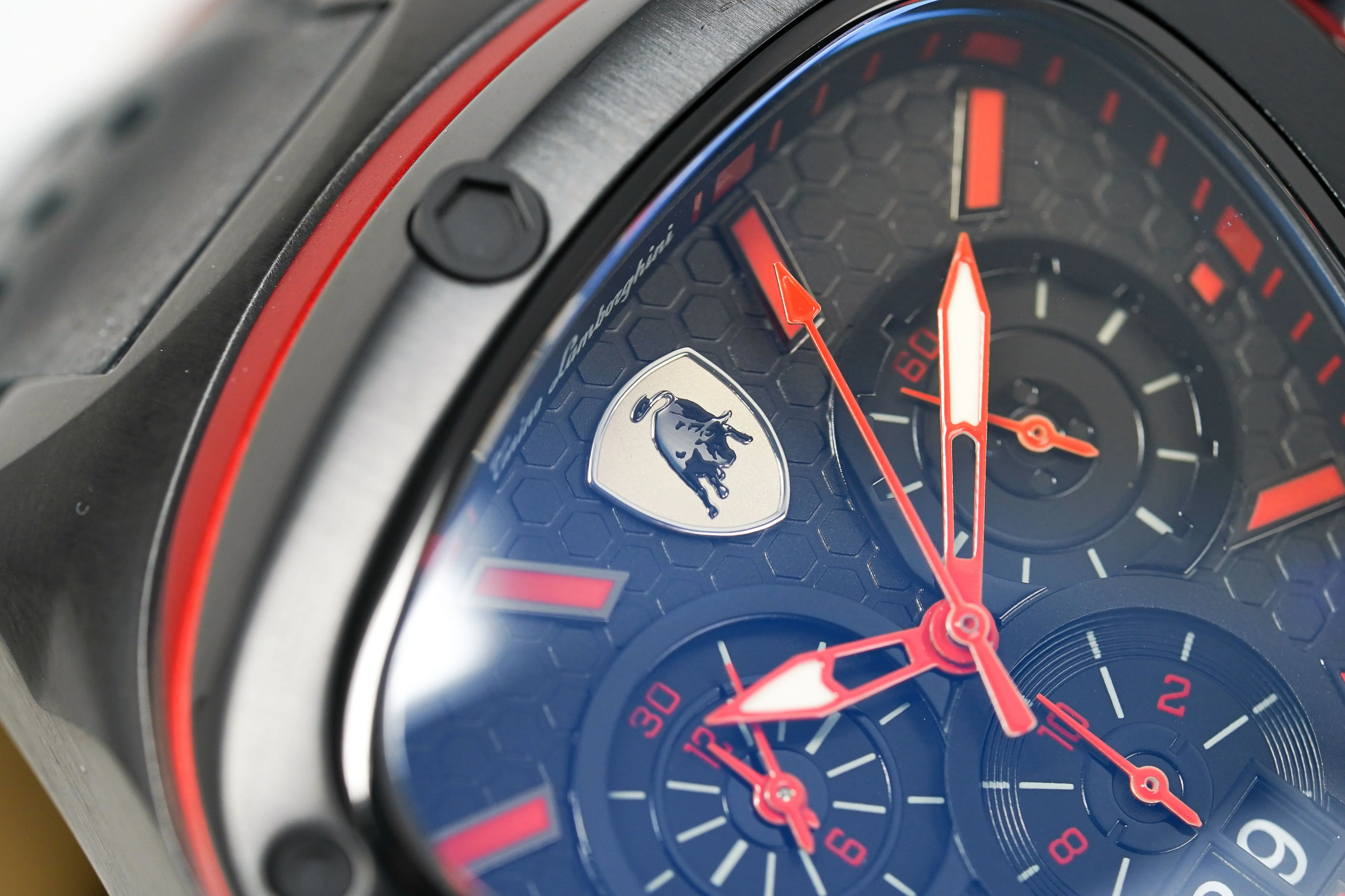 Tonino Lamborghini Spyder X Chronograph Red Black PVD T9XA