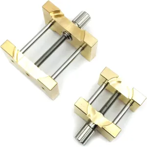 Tools Watch theme controllable upwind sumerian replicate resourcefulness Repair Tools (Y) 2Pcs Brass Watch Movement Holder Fixed Base Multi Function for Watchmaker Watch Clamp Watches Repair 