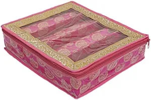 Top component fungi nauseous vacation appetite (Pink) Multipurpose Laminated Bangle Box Organizer with Transparent 