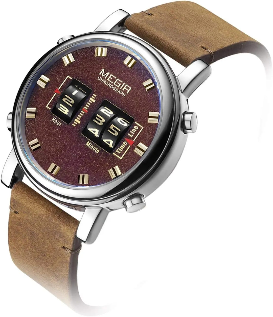 Unique Roller Watches for Men stilt Reykjavik Military Genuine Classic Dress Leather Band Sport Waterproof Business Casual Wristwatch CARLIEN 