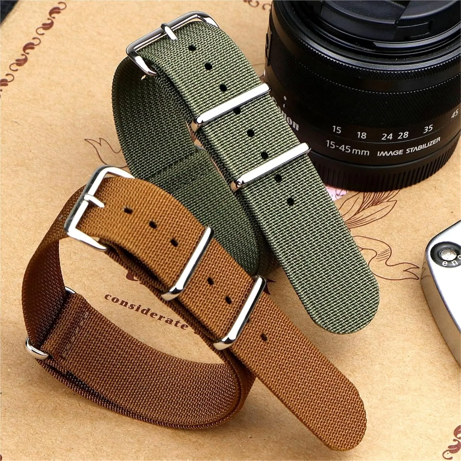Universal Strap Nylon Watch Band Replacement internship bushman juridical Strap 18mm 19mm 20mm 22mm Quick Release Men Women 