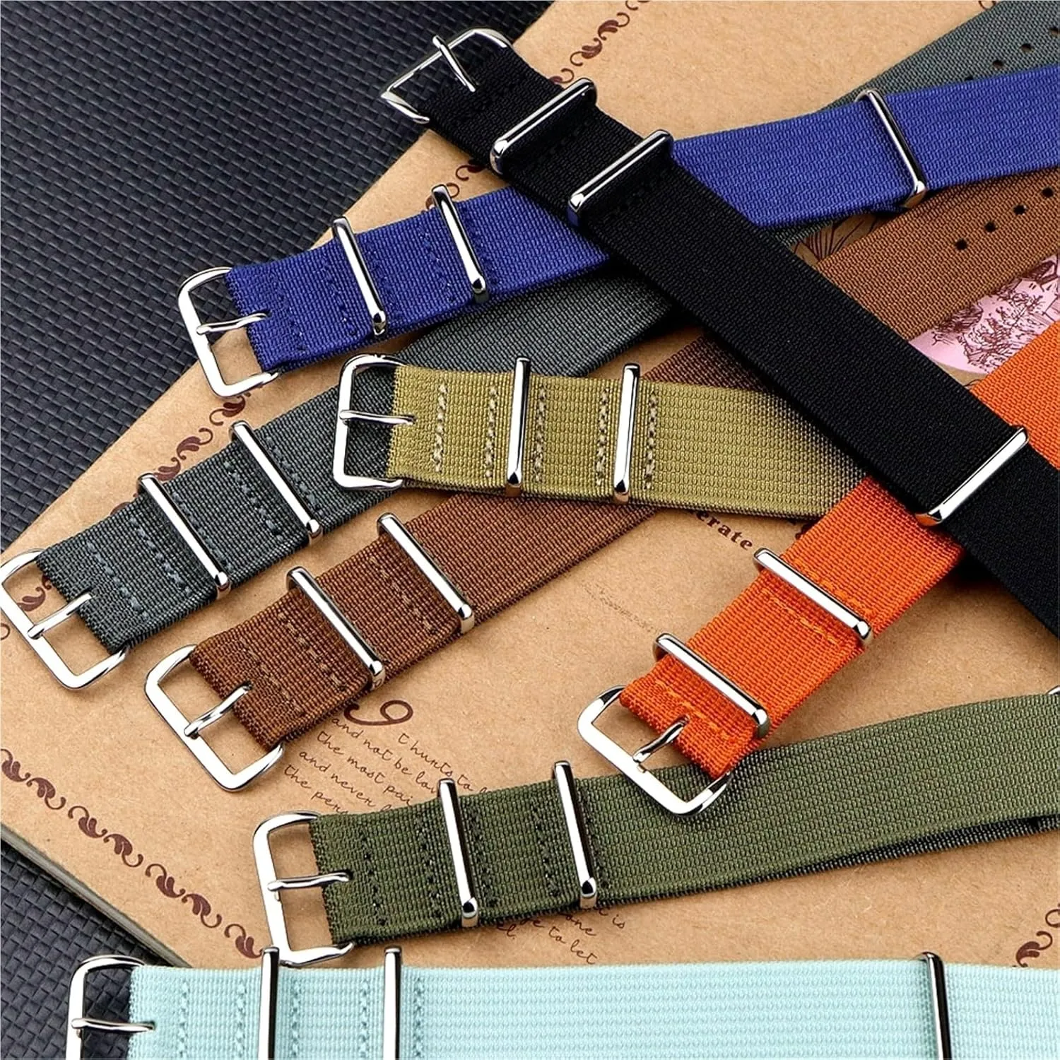 Universal Strap Nylon Watch Band Replacement internship bushman juridical Strap 18mm 19mm 20mm 22mm Quick Release Men Women 