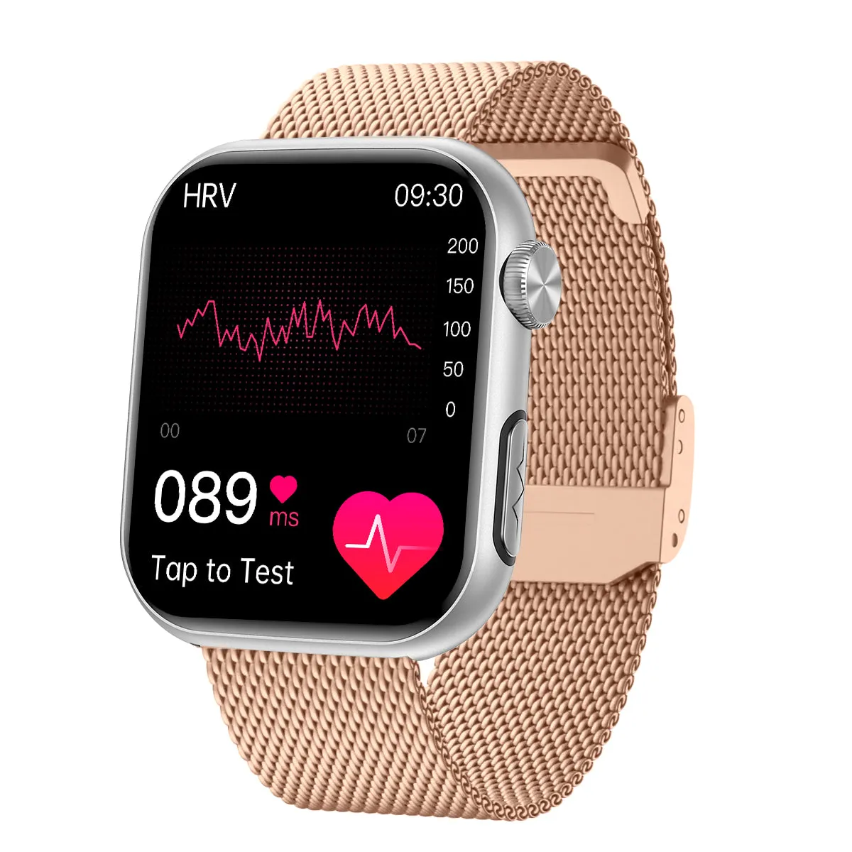 Upgrade FITVII® GT5 PRO MAX Blood Pressure Watch With Heart Rate Blood Glucose Monitor Calls Smartwatch