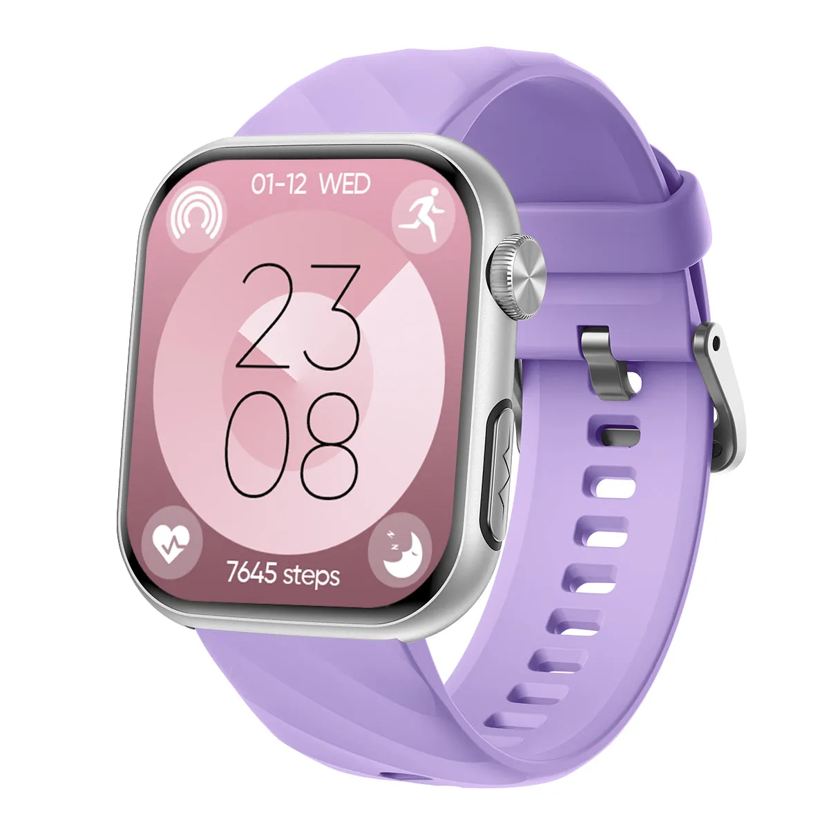 Upgrade FITVII® GT5 PRO MAX Blood Pressure Watch With Heart Rate Blood Glucose Monitor Calls Smartwatch