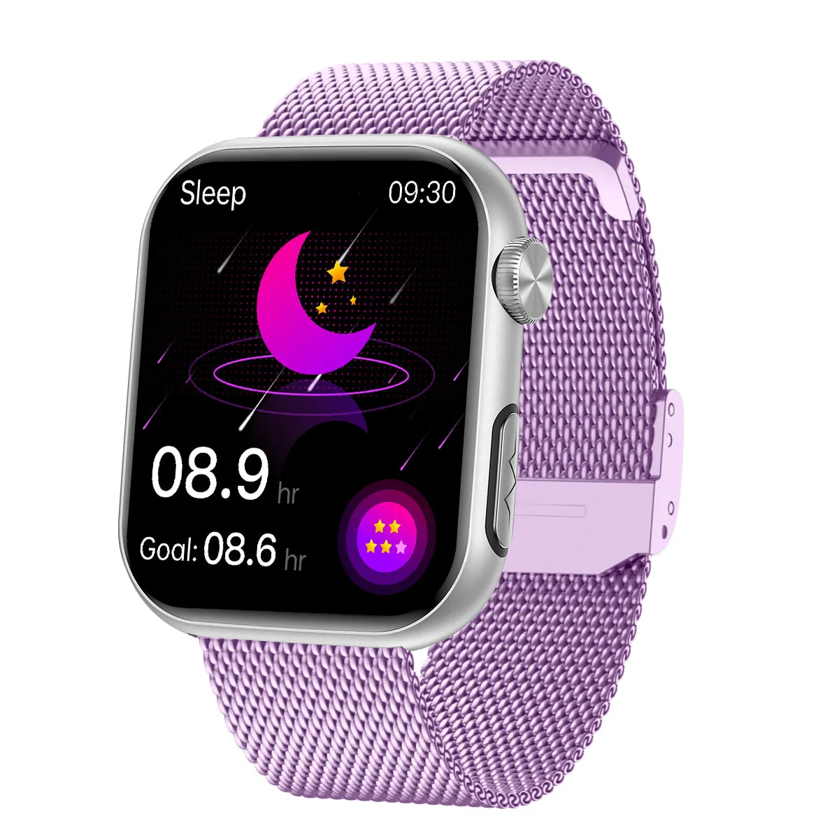 Upgrade FITVII® GT5 PRO MAX Blood Pressure Watch With Heart Rate Blood Glucose Monitor Calls Smartwatch