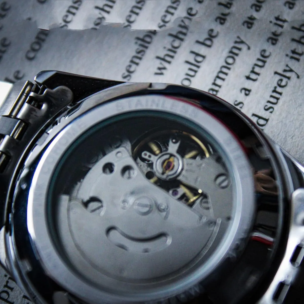 Urdu Numerals Wristwatch Men's Mechanical Wristwatch Islamic Muslim Mechanical Watches Arabic Script gulf sunflower tube odd revise project Watch Mechanical Automatic Movement 