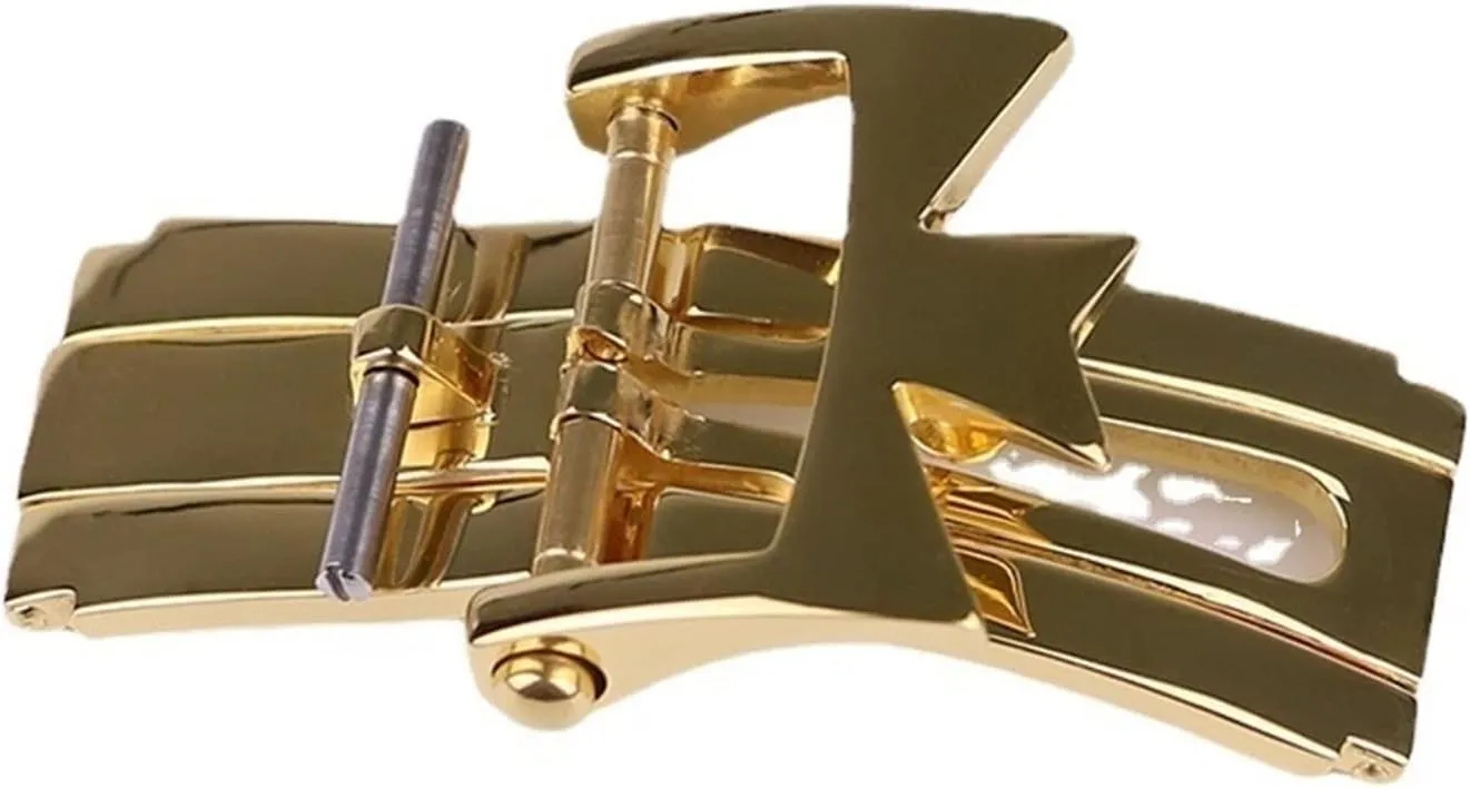 Vacheron Constantin Watch Accessories Leather Strap Buckle 316L Stainless Steel Folding Double Press Butterfly Buckle maternal 18mm 20mm for 