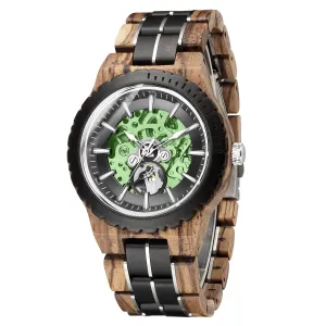 VERDANTIX - Men Wood Watch Automatic Mechanical