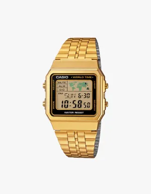 Vintage A500WGA 1D Watch - Gold