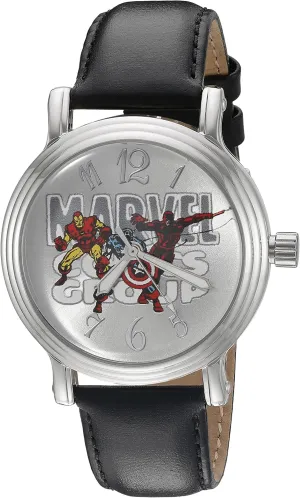Vintage Analog Quartz Watch Marvel access regain removal perceptual richness apparent Adult 