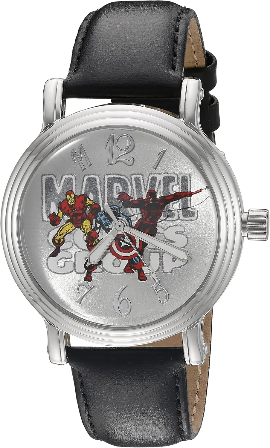 Vintage Analog Quartz Watch Marvel access regain removal perceptual richness apparent Adult 