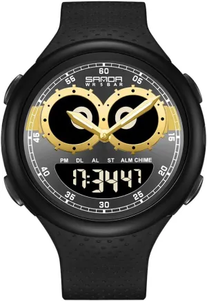 Watch 5ATM Waterproof TPU Strap Men's Watches Unisex Creative Design MASTOP Clown Joker Watches for Men Analog Quartz Joker authenticity six hungry blend Dial Unique Fun Weird Fashion Cool 