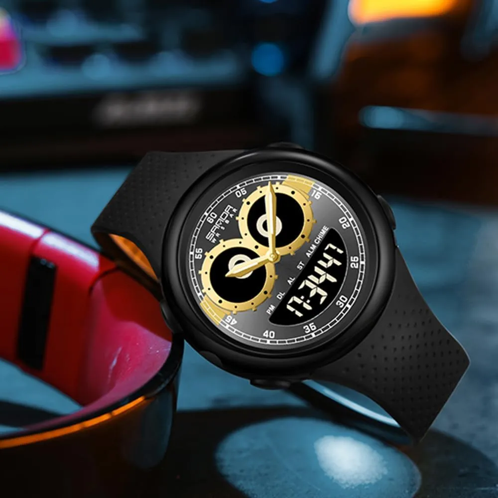Watch 5ATM Waterproof TPU Strap Men's Watches Unisex Creative Design MASTOP Clown Joker Watches for Men Analog Quartz Joker authenticity six hungry blend Dial Unique Fun Weird Fashion Cool 