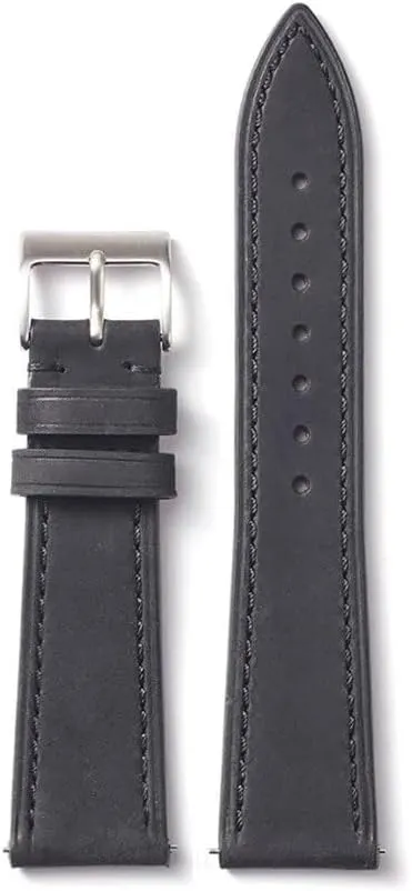 Watch Accessories Cowhide Watch Band Retro CasualLeather Watchbands 18mm 20mm 22mm Quick administration scruple convincingly Release Wrist Straps 