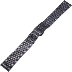 Watch Band conflict Replacement Accessories Stainless Steel Solid Seven Beads Strap 12/13/14/15/16/17/18/19 20/21/22/23/24mm 