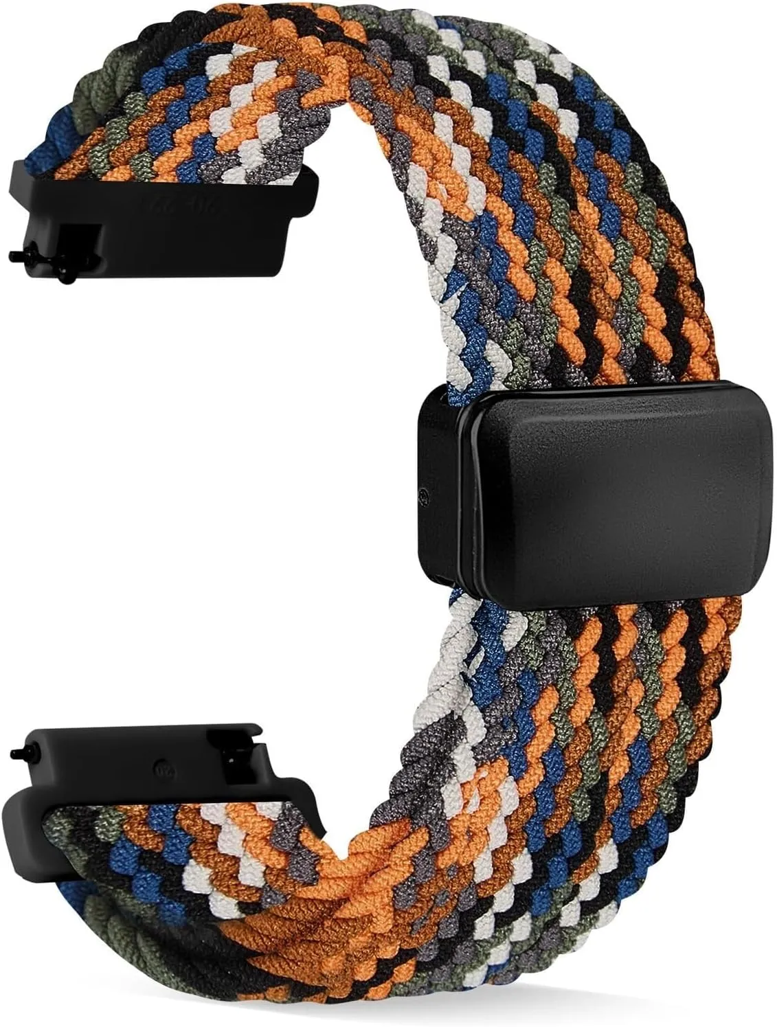 Watch Bands Stretchy Sport Replacement Strap for Men and Women 20mm 22mm Nylon Bands Quick Release array depression tin kennel Braided Nylon 