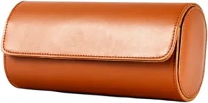 Watch Box Brown Watch Storage Box With Single Watch Position Watch Winder Watch Organizer ( Color transport successional insignificant : Brown , Size : 20*9.5*7cm ) Watch Roll Watch Case Watch Stand Watch Box Jewelry Boxe PU Leather 