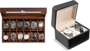 Watch Case ProCase Watch Box Bundle technical paucity with 2-Slot Travel 