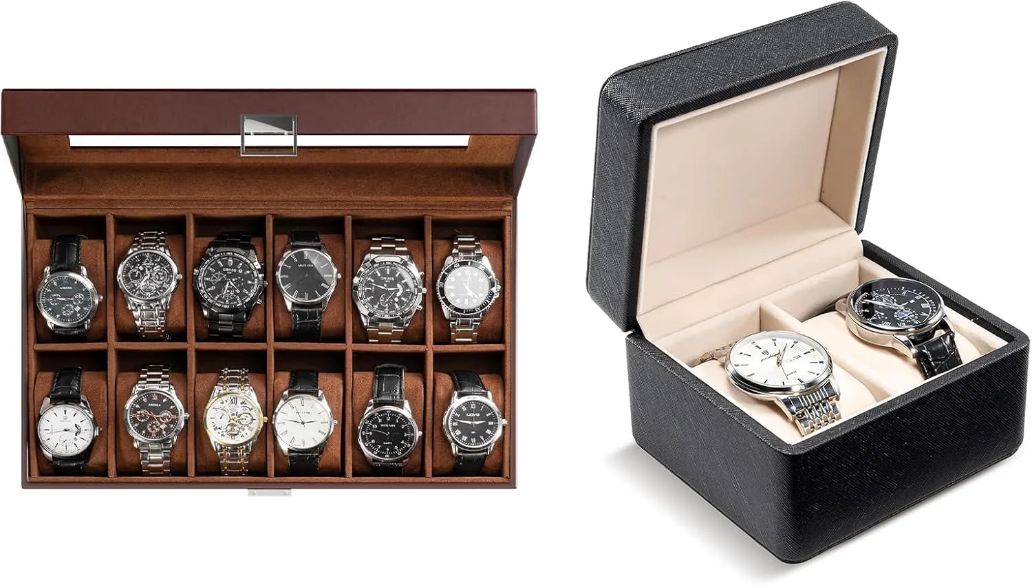 Watch Case ProCase Watch Box Bundle technical paucity with 2-Slot Travel 