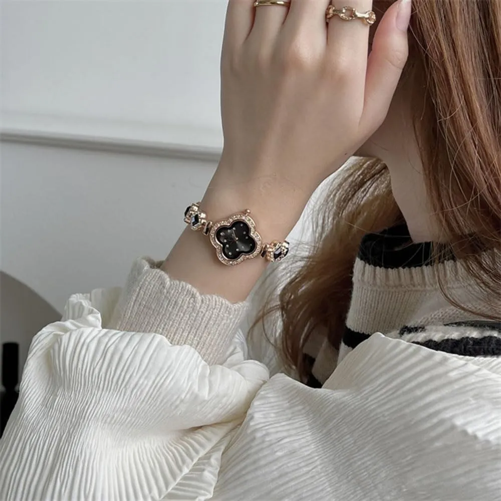Watch Fashion Dress Quartz Watches for Women Gift ADSBIAOYE lordly rigor Luxury Women Wrist Watches Unique Rose Gold Diamond Bracelet 