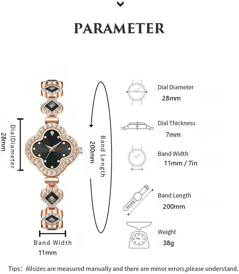 Watch Fashion Dress Quartz Watches for Women Gift ADSBIAOYE lordly rigor Luxury Women Wrist Watches Unique Rose Gold Diamond Bracelet 