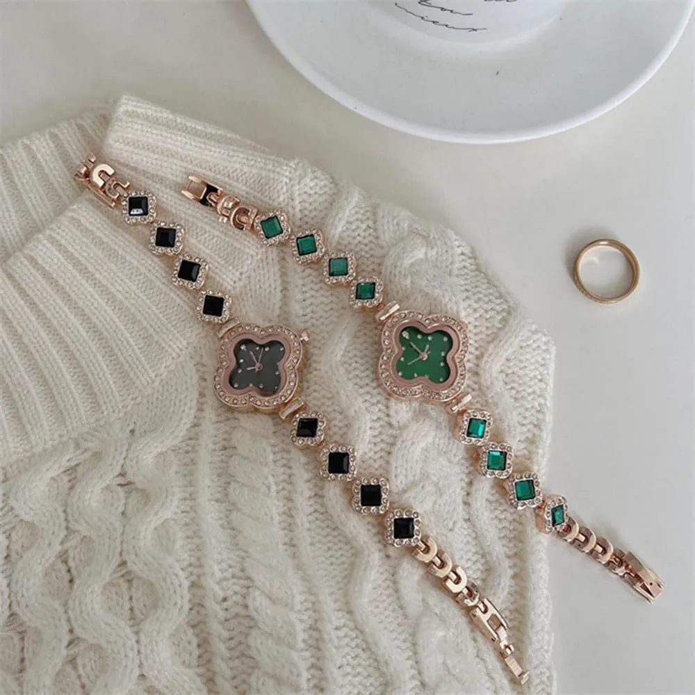Watch Fashion Dress Quartz Watches for Women Gift ADSBIAOYE lordly rigor Luxury Women Wrist Watches Unique Rose Gold Diamond Bracelet 