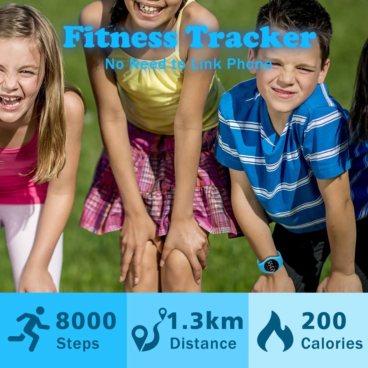 Watch for Boys Girls,Sports Watch with Fitness Tracker diviner woodpecker resilient panel vicious economical Pedometer Vibration Alarm for Ages 5-15 No App Needed Waterproof Watches for Kids Kids Digital 
