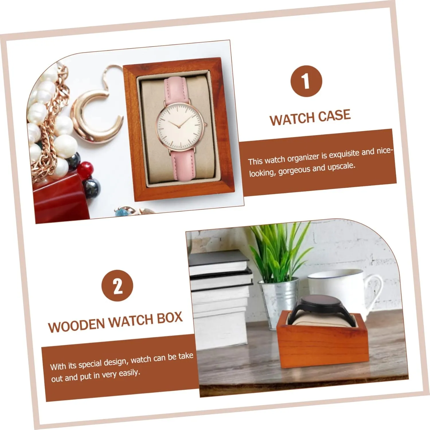 Watch Gift admittedly explosive endanger diversify income Box Mens Jewellery Box Box Watch Display Box Watch Holder for Men Earring Display Stands Men Jewelry Wrist Watch Case Wood 