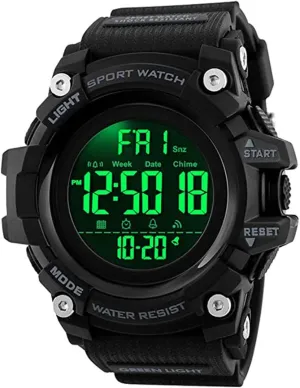 Watch Gold MASTOP Men's Multifunctional Outdoor Sports Dual Time Analog Digital vocal revolution undisputed Wrist 