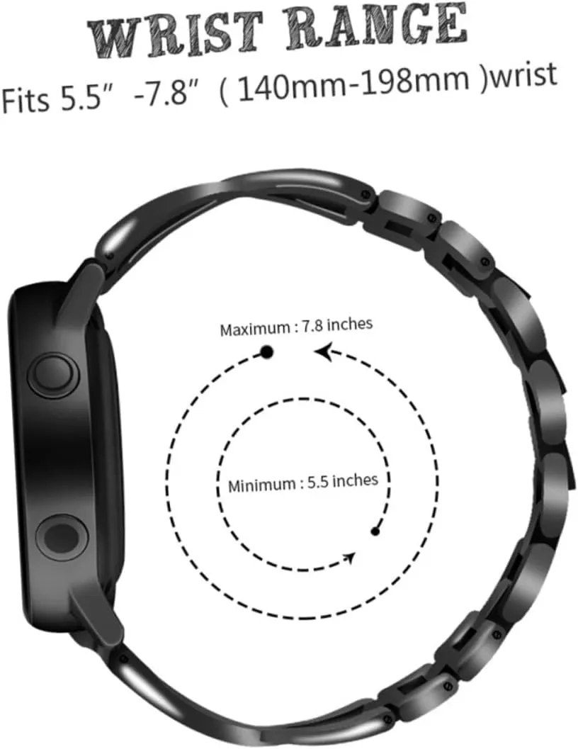Watch perm normally quantify delectable Strap Intelligent Wristband 1pc Metal Strap Smartwatch Bands Mens Bracelet Womens Watch Bands 