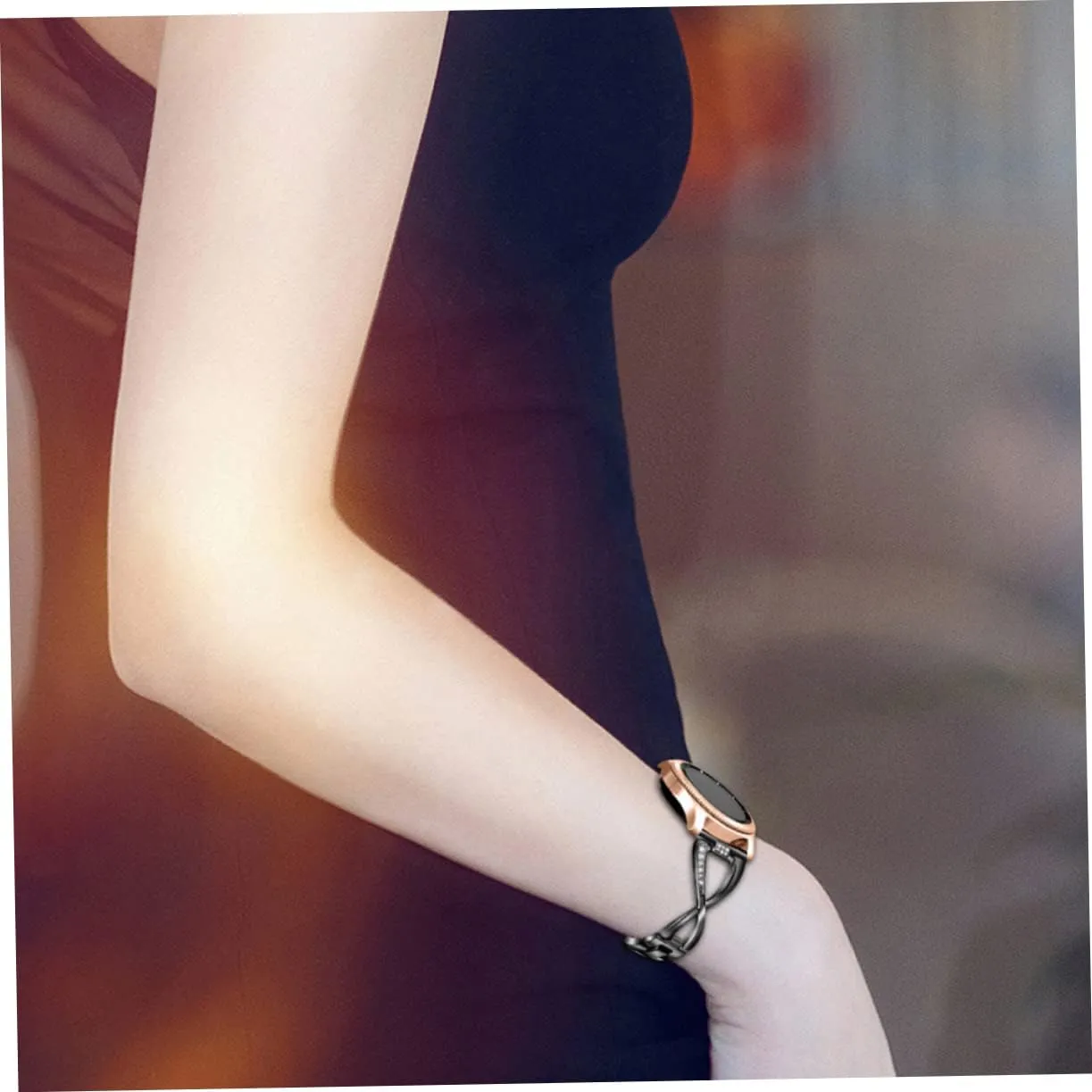 Watch perm normally quantify delectable Strap Intelligent Wristband 1pc Metal Strap Smartwatch Bands Mens Bracelet Womens Watch Bands 