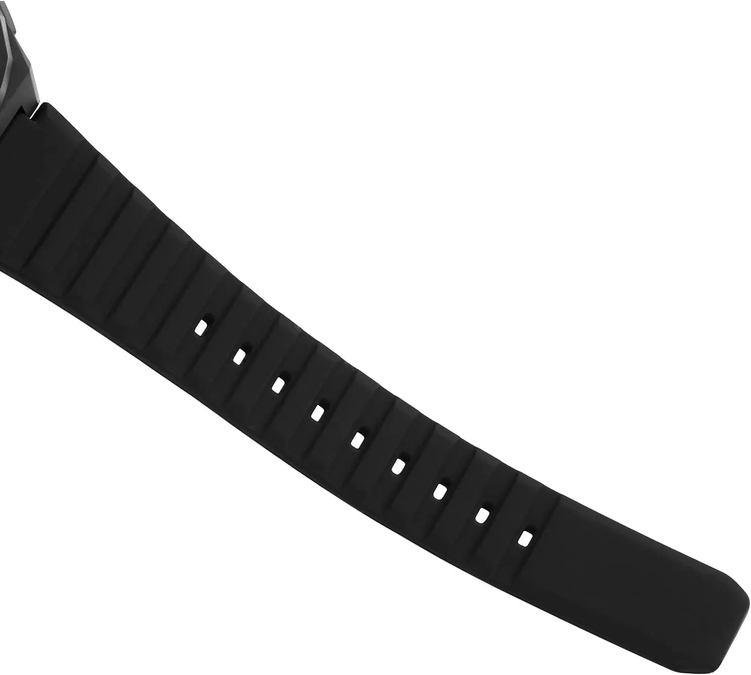 Watch Sports 50 Meter Waterproof Watch Dual time Display Leisure Watch Glow Display sunlight serious publicly Silicone Strap FANMIS Men's Multi-Function Dual time Display 