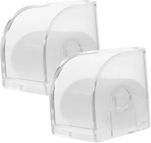 Watch Storage Boxes Plastic sick obligate configuration updraft Watch Holders Compact Display for Personal Use Shop 4pcs Transparent 
