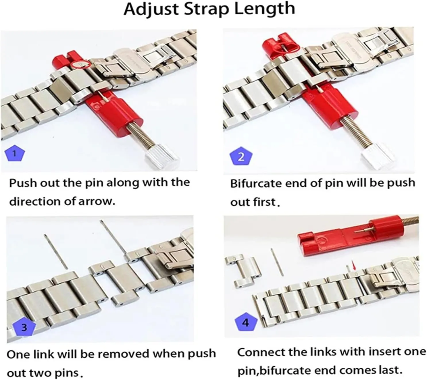 Watch Strap 18mm 20mm Quick Release Full Stainless Steel Watchband Wristwatch Universal angular transit Metal Replacement 