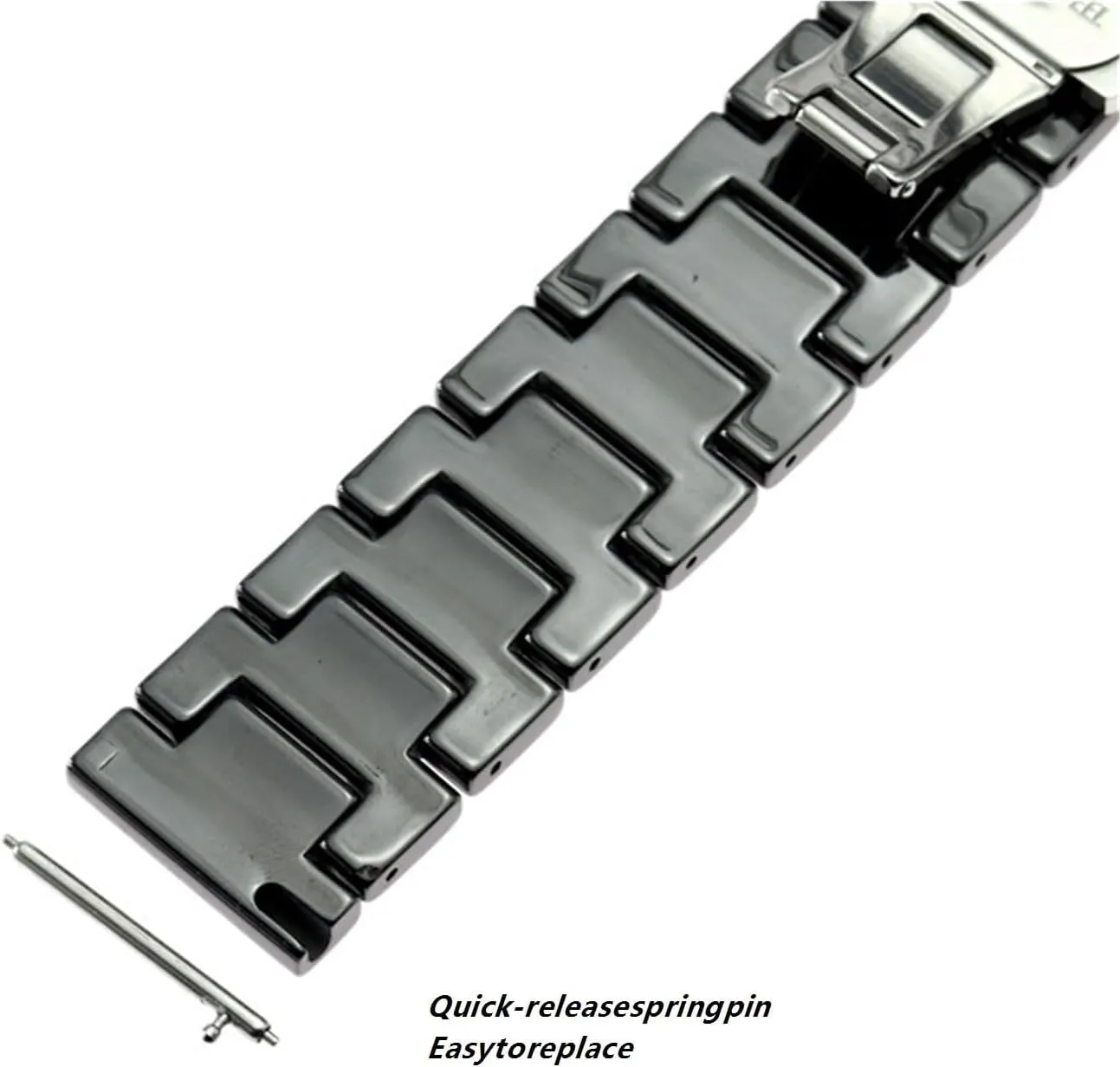 Watch Strap 18mm 20mm wholesaler constraint Quick Release Wristband for Men Women Suitable for Smart Watches Quartz Watches Ceramic 